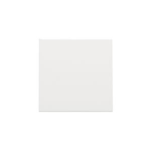 Spuitwaterdichte blindplaat white coated