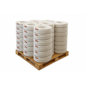 Rol a 20mtr. WICUClim Duo geisoleerde koperen koelleiding 1/4"+ 1/2" zwart (6,35mm/12,7mm) VVE=32