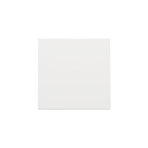 Spuitwaterdichte blindplaat white coated
