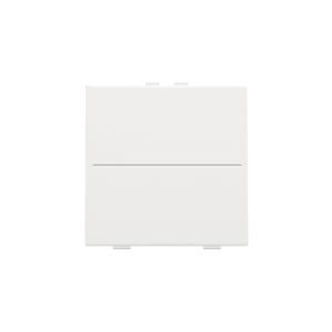 Enkelv. toets RF schakelaar/drukknop + 2 bedienknoppen white c.
