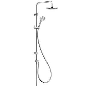 Logo 3s dual shower system chroom