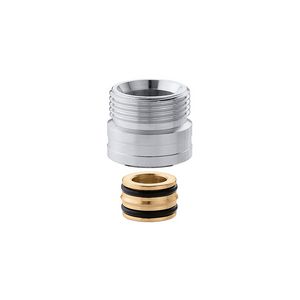 Koppeling met o-ring 23p.1,5 - 3/4"bt. chroom