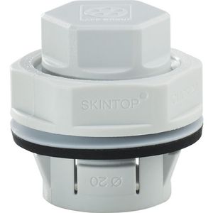 Blindstop M16 Polyamide Grijs-wit (RAL 7035) VVE=50