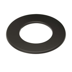 Zwart staal Ø205mm rozet 50mm