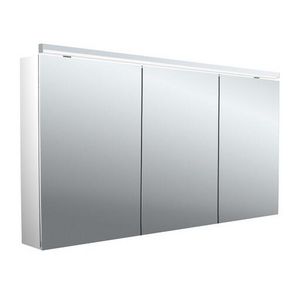 Led-spiegelkast Pure-2 Classic 1400mm aluminium opbouw 3 deuren H=729mm