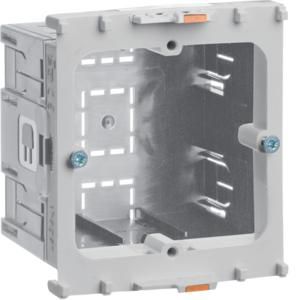 Inbouwdoos tehalit 1-voudig 64x71x47 mm frontmontage grijs