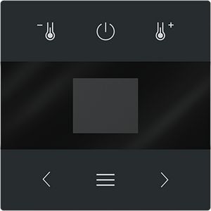 cpl thermostaat div symbolen 6v art-matzwart (1794 MDRT-45M)