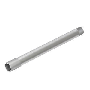Lengte a 3m. buis met draad+sok M25 staal verzinkt v. mechanische bescherming van kabels/leidingen VVE=10