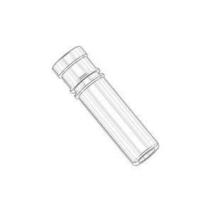 Houder v. T-stuk 20x70mm Champagne (22kt Goud)