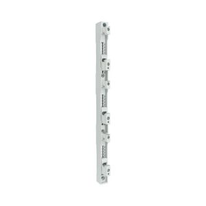 3P Raildragerhouder voor railsysteem 185mm wit VVE=2