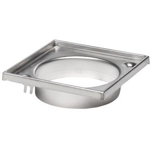 RVS opzetstuk (laag model) tbv 4416/4815/4840/4850 (44 mm.)