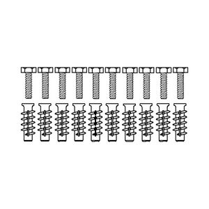 Set bevestigingsmateriaal V8662 set 10 stuks voor cellenbeton