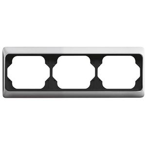 Afdekraam hoekig 3v hor a-titanium (1723 KA-266)