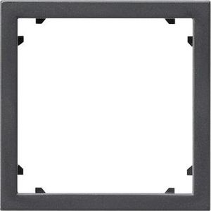 Adapterraam vierkant 45x45mm System 55 antraciet