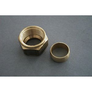 Wartelmoer incl. knelring 15mm 75880