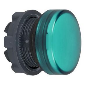 Kop voor signaallamp Ø22mm Rond BA9S Groen Harmony XB5