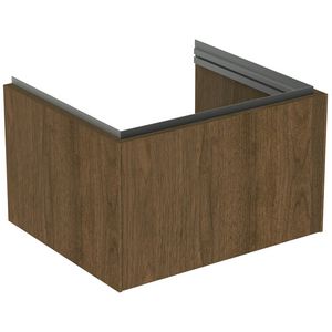 conca wastafelmeubel 600x505x370mm m 1 lade dark walnut T457
