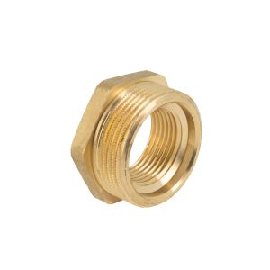 Verloopring messing 1.1/2" bt. x 1" bn.