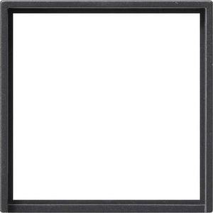 Adapterraam vierkant 50x50mm System 55 antraciet