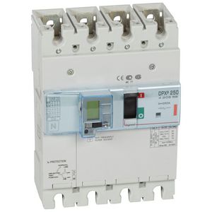 Vermogensschakelaar 250-e + Aardleksch. 4P 250A 36kA DPX3