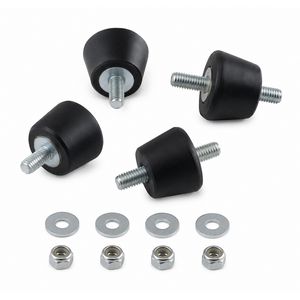 Zak a 4st. trillingdemper 90kg 44X26mm M8
