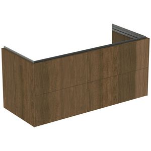 conca wastafelmeubel 1200x505x555mm m 2 laden dark walnut T4