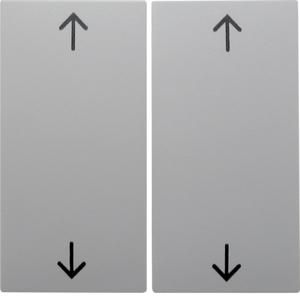 Wippen dubbele jaloezie bediening berker S.1/B.3/B.7 polarwit mat