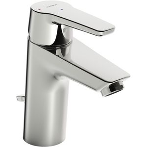 Polo 1-gats wastafelmengkr spr.110mm chr vaste uitl. m.waste