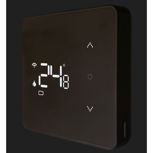 Draadloze WiFi thermostaat H128 Zwart