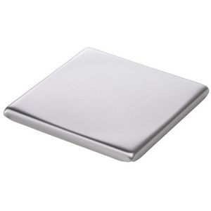 RVS deksel 140x140x10 mm zonder gaten tbv put 150x150 mm