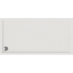Douchebak rechthoek Maia 160x80cm wit