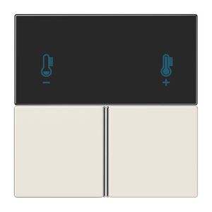 Compact tastafdekking LS wit KNX RCD