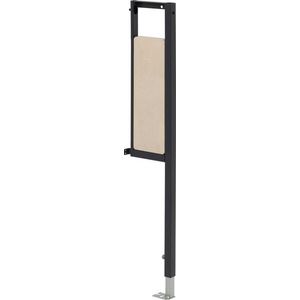 Bevestigingselement Prevista Dry rechts 1120mm met hechthouten plaat