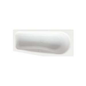 Ligbad staal geglazuurd BetteLuna 170x75/60cm LI wit AS antislip Sense