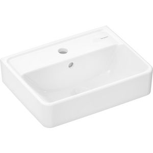 Fontein 450x340mm met kraangat met overloop SmartClean wit Xanuia Q