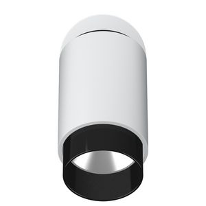 Ledspot P&L aluminium/zwart dimbaar