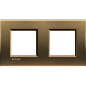 Afdekraam rechthoekig Brons 2x2 mod. Livinglight