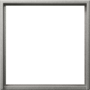 Adapterraam vierkant 50x50mm System 55 edelstaal(gel.)