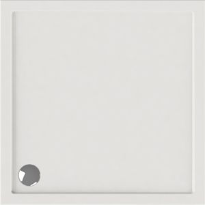 Douchebak vierkant Maia 90x90cm wit