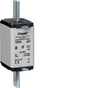 Mespatroon NH1C 160 A 500 V gG combimelder geisoleerd VVE=3