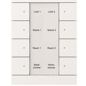 Bedienings sensor KNX - ClimaEco Wit 8f (SB/U8.0.11-84)