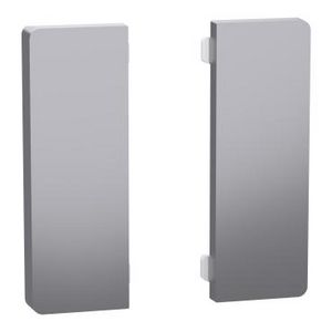 KNX-drukknop System D 2g knop RVS tbv KNX Push Button Dynami