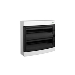 Installatiekast transparant deur opb. IP40 2 rijen PNS 24T