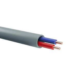 Haspel a 500m. Signaalkabel J-HH 2x0,8mm gr B2ca-s1a,d0,a1