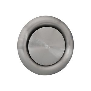 RVS afzuigventiel Ø125mm