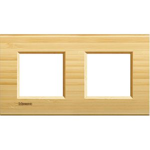 Afdekraam rechthoekig bamboe 2x2 mod. Livinglight