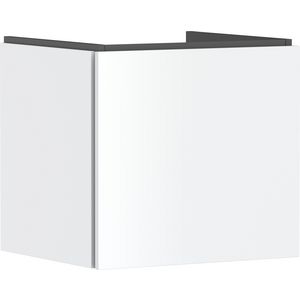 Badmeubel Xilesa E 530/470+1 lade wastafel mat wit