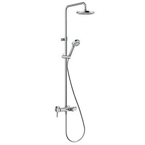 Logo 3s dual bath system eengrps chroom