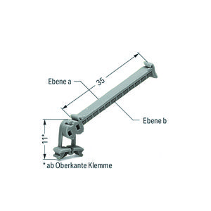 Groepsschilddrager grijs 249-105 VVE=25