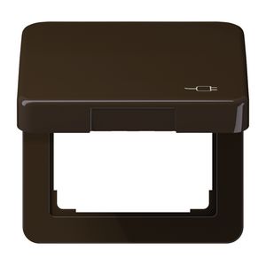 Klapdeksel CD500 bruin m.symb. Stekker